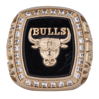 Michael Jordan 1991 Chicago Bulls NBA Championship Salesman Sample Ring 